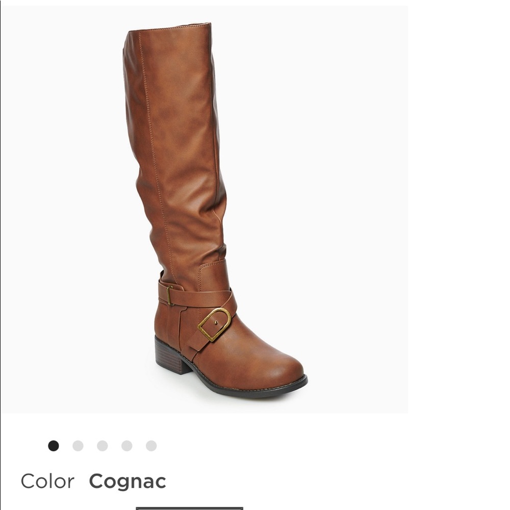 Kohl’s Apt. 9 Cognac Riding Boots